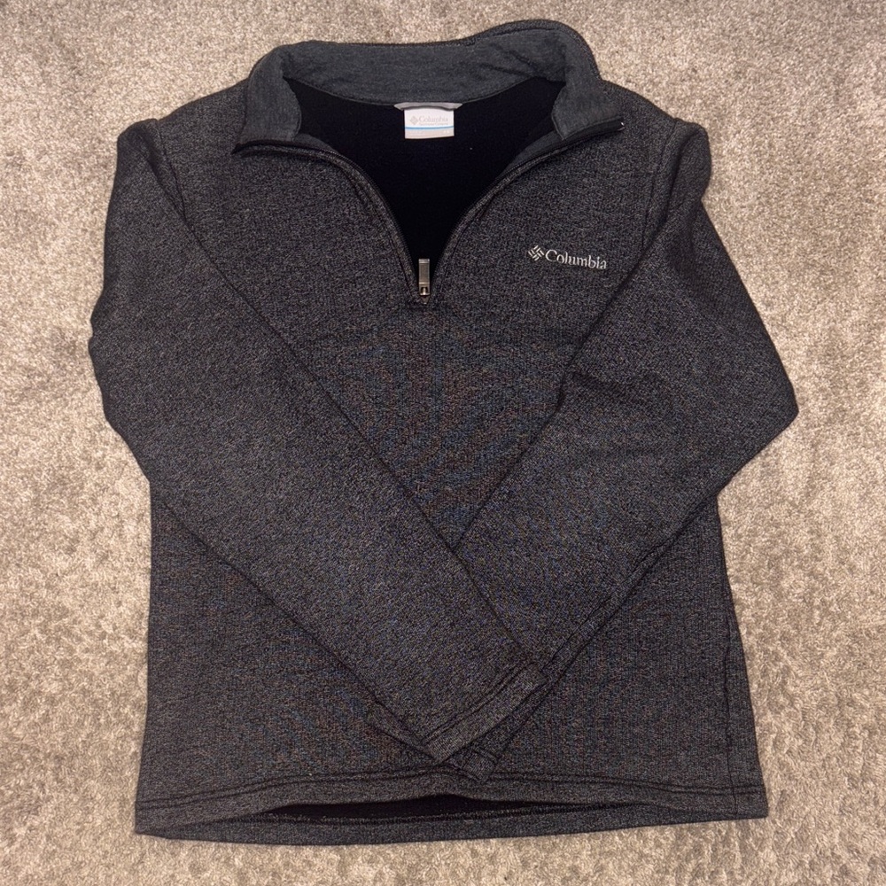Columbia Charcoal Heather Half-Zip Pullover